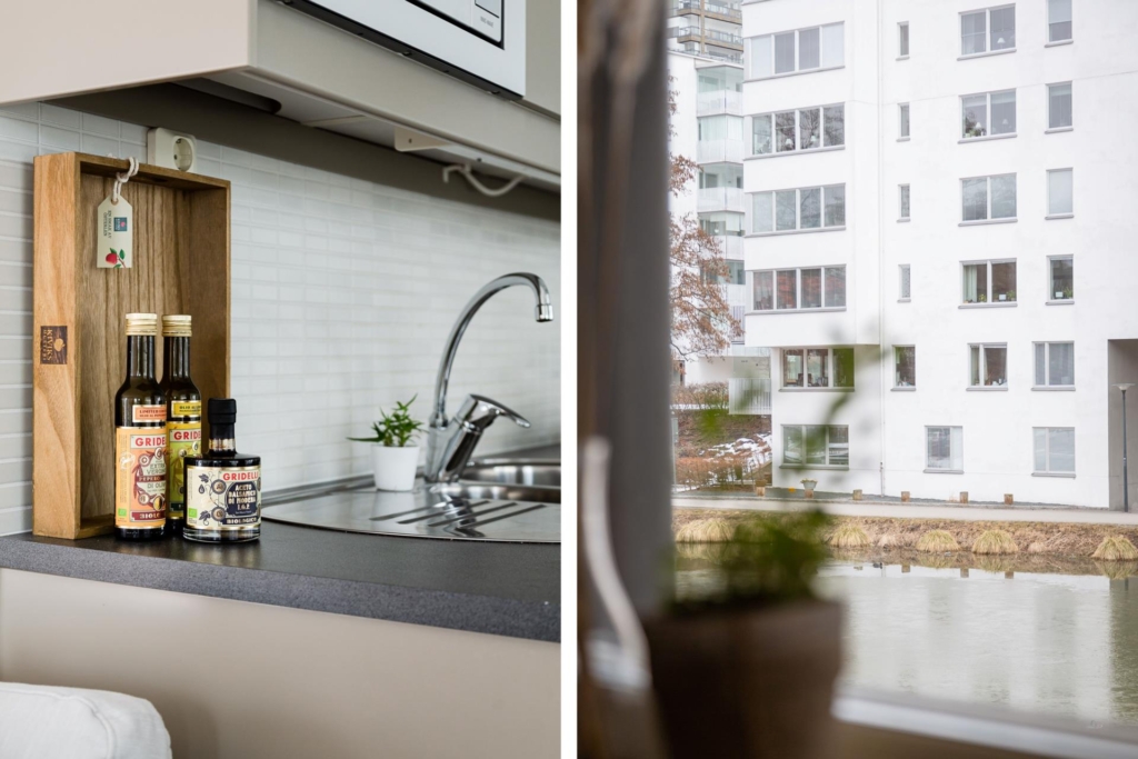 Frontläge mot vattnet och stor balkong i söderläge