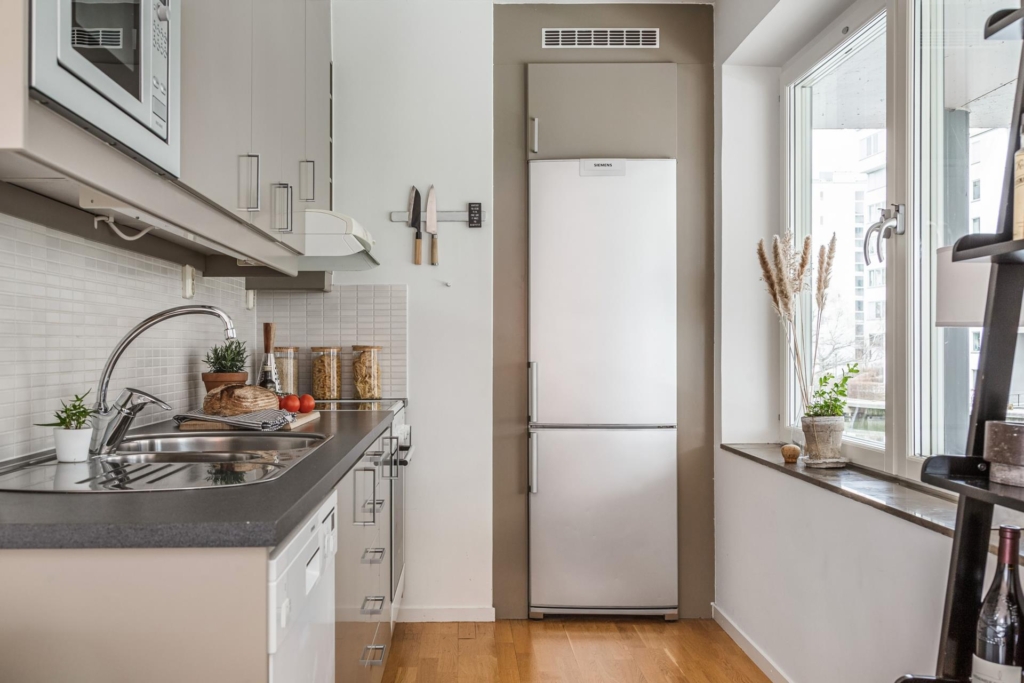 Frontläge mot vattnet och stor balkong i söderläge