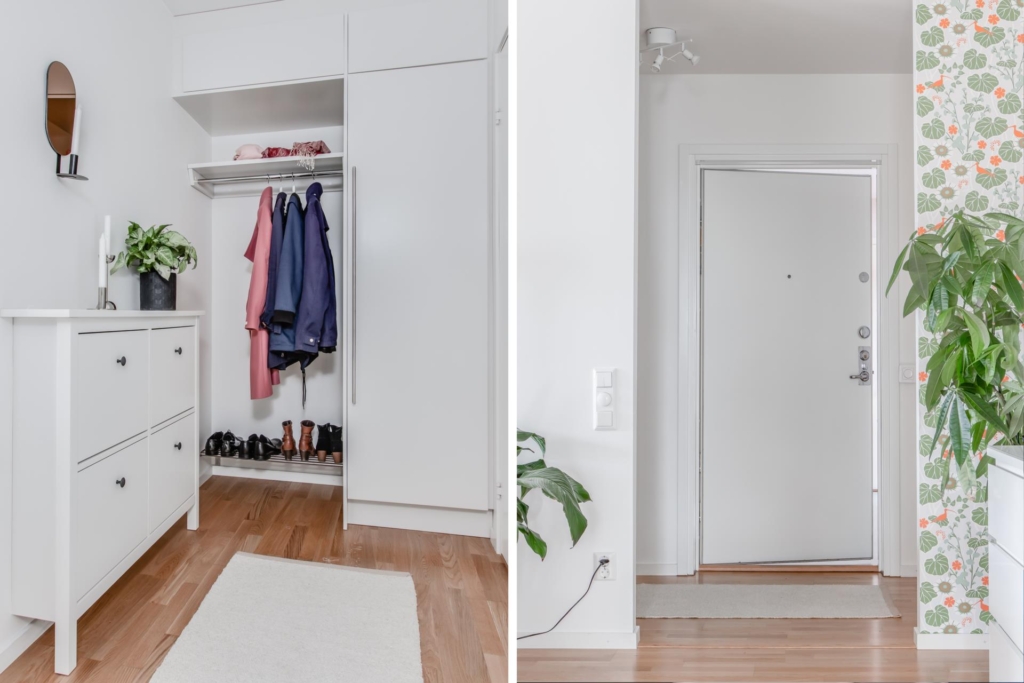 Välplanerad, rymlig 3:a, möjlig 4:a på 100 kvm  med två stora balkonger.