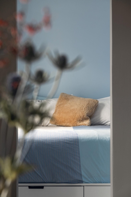 Smart planerat hem med fri utsikt över Vanadisplan.