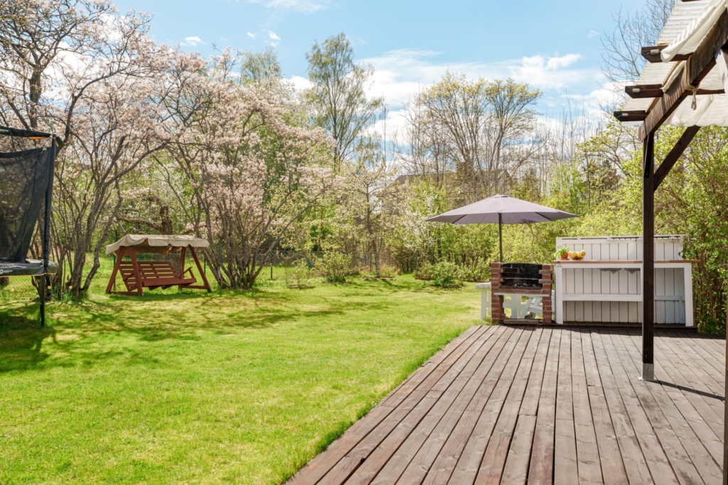 Underbar villa med dubbelgarage belägen på en fantastisk tomt