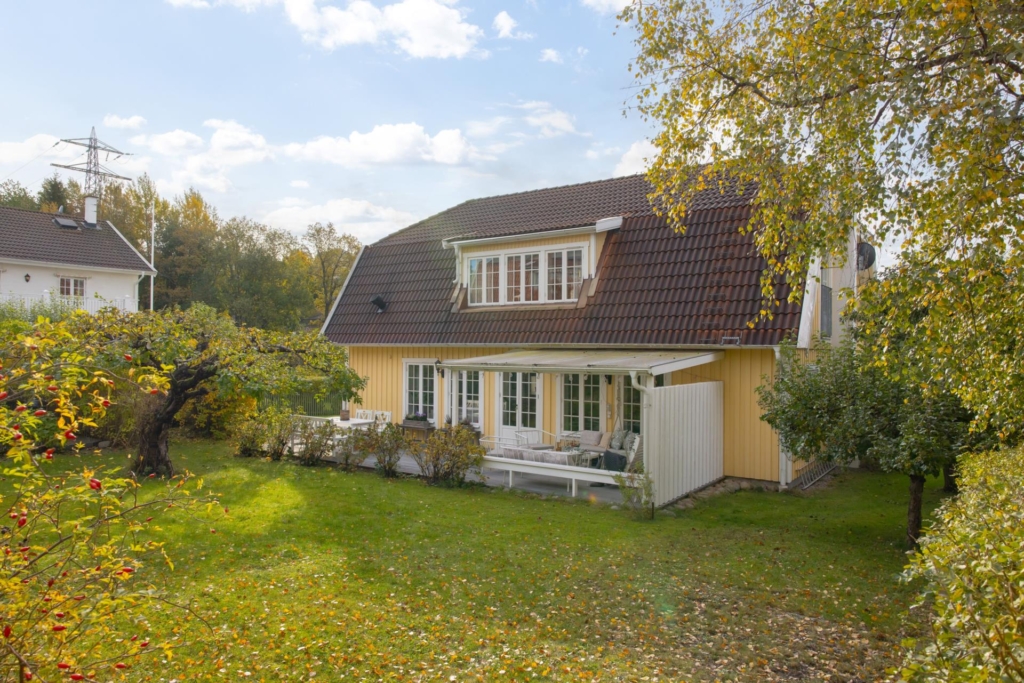 Välkommen till detta charmiga hus med en härlig trädgårdstomt och närhet till naturen.