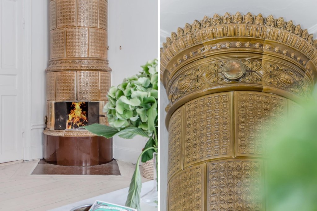 Välkommen till en spatiös, härlig tvåa, mycket fint renoverad med bevarad sekelskifteskaraktär.