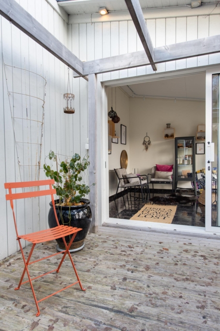 Läckert ”tornhus” med vinterbonat uterum!