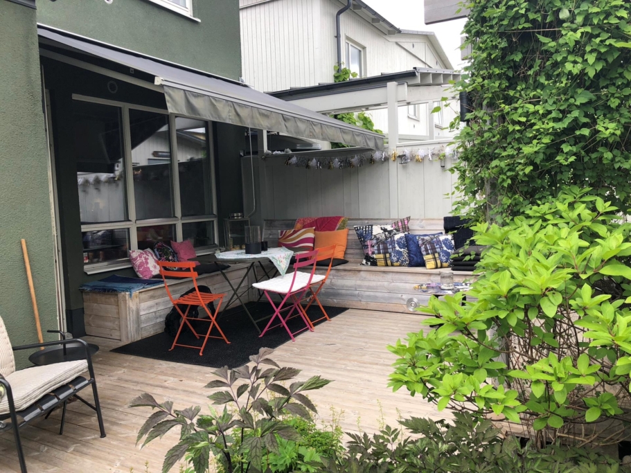 Läckert ”tornhus” med vinterbonat uterum!