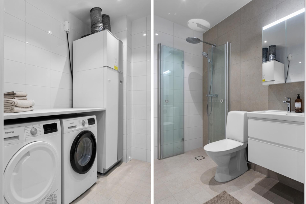 Lättskött friköpt Town House (ej BRF – ej månadsavgift) med mycket fina materialval och högt i tak.