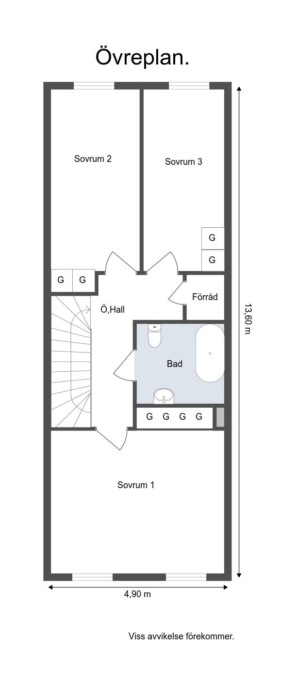 Lättskött friköpt Town House (ej BRF – ej månadsavgift) med mycket fina materialval och högt i tak.