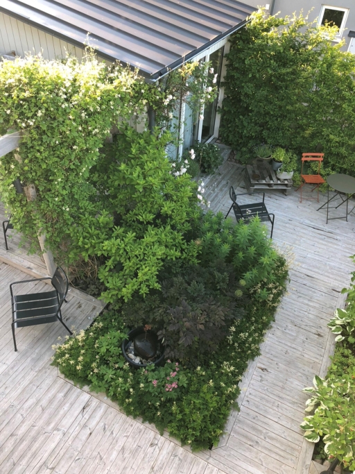 Läckert ”tornhus” med vinterbonat uterum!