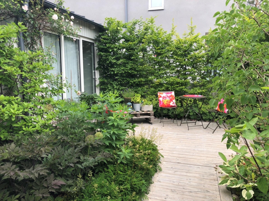 Läckert ”tornhus” med vinterbonat uterum!