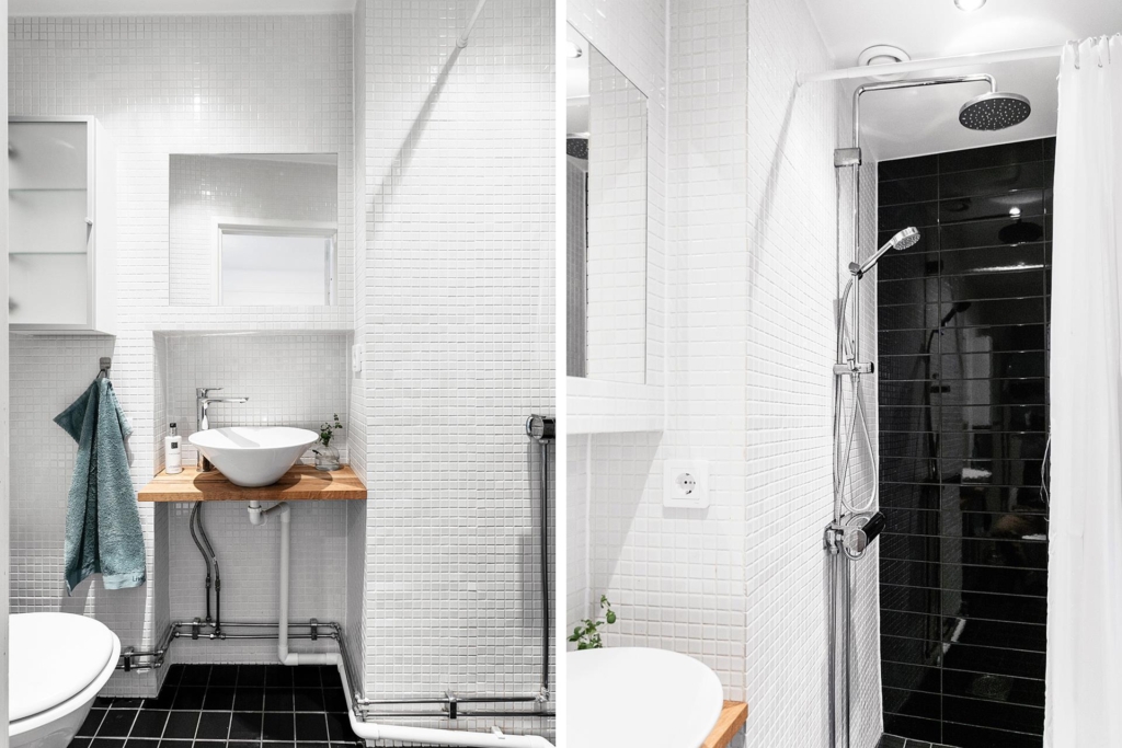 Solig balkong med rofyllt läge i underbara Vasastan