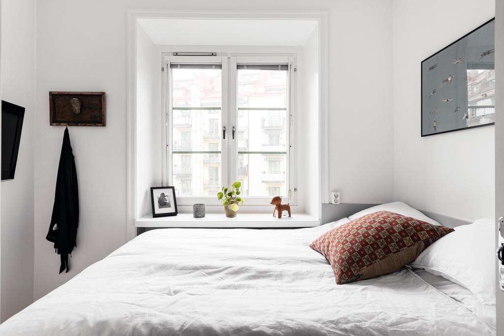 Solig balkong med rofyllt läge i underbara Vasastan