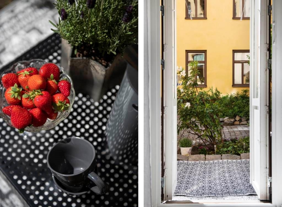 Magisk sekelskiftestrea med solig uteplats!