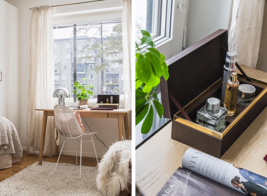 Välkommen till denna fina 3:a med eftertraktat gavelläge!