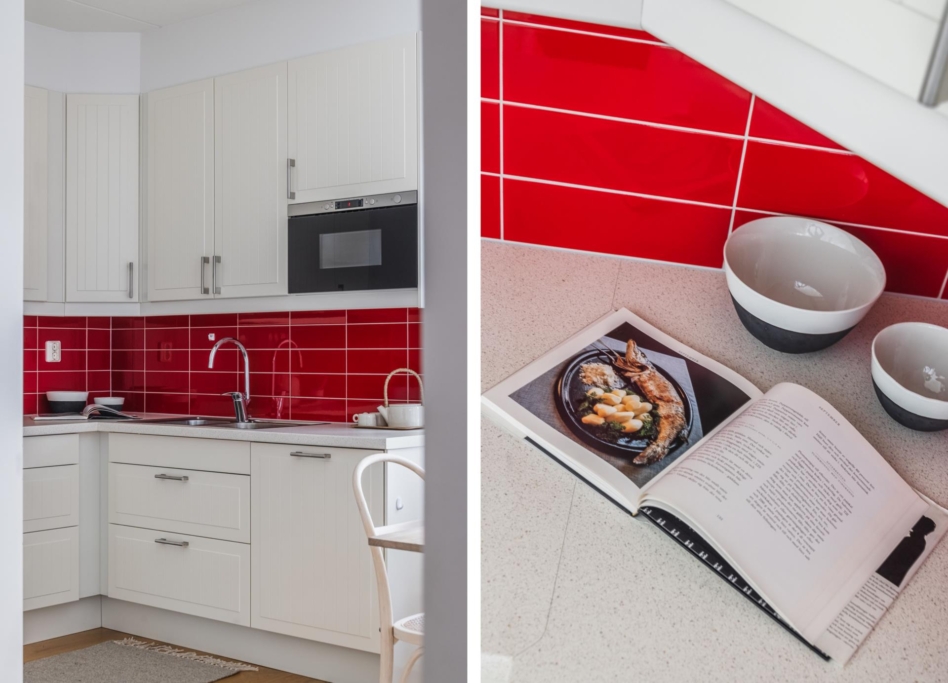 Välkommen till denna fina 3:a med eftertraktat gavelläge!