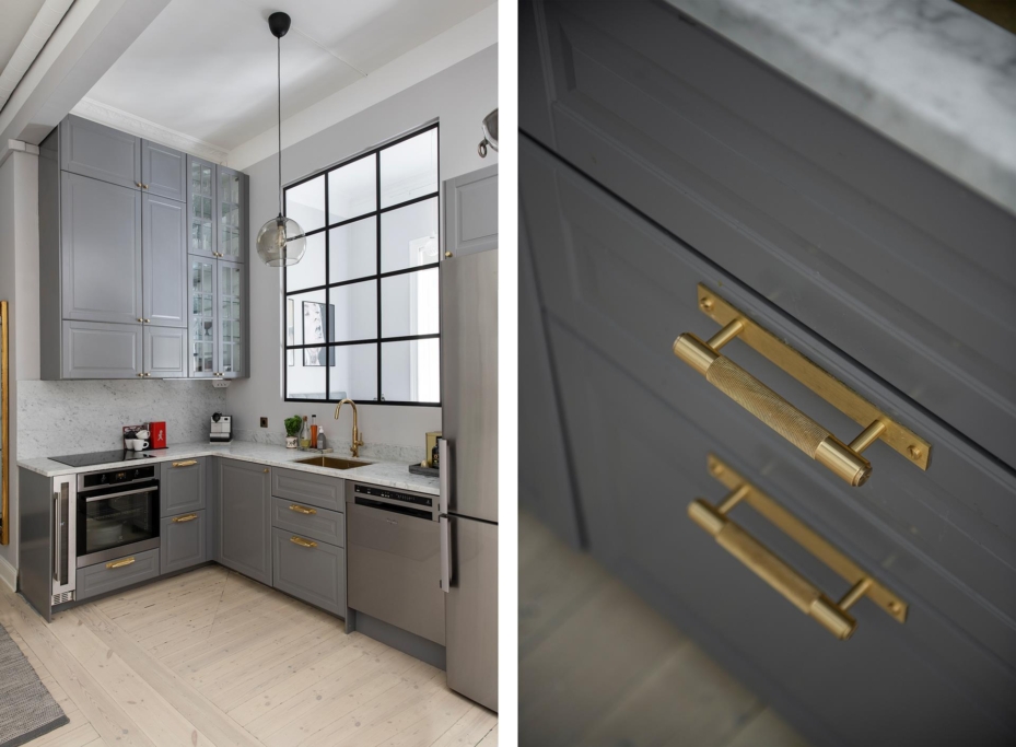 Magisk sekelskiftestrea med solig uteplats!