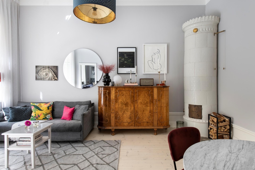 Magisk sekelskiftestrea med solig uteplats!