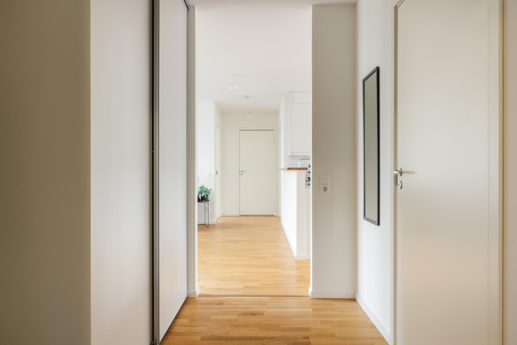 Välplanerad trea med stor balkong i soligt sydvästläge