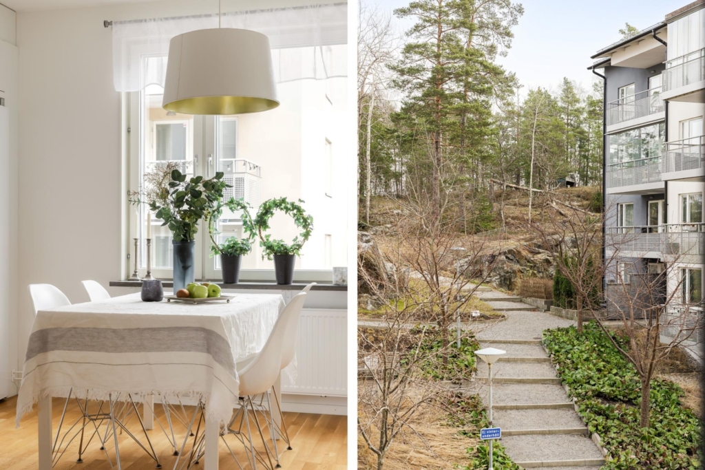 Välplanerad trea med stor balkong i soligt sydvästläge