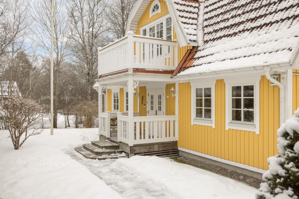 Vacker villa underbart belägen intill naturen