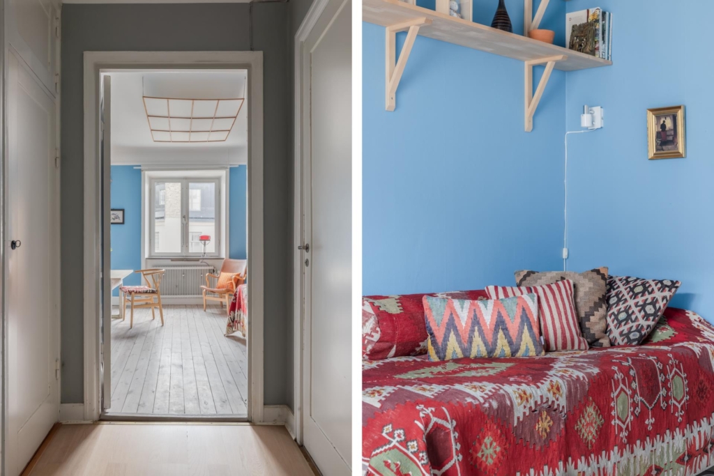 Elegant 30-talstrea belägen på eftertraktad Kungsholmsadress – balkong, öppen spis och två badrum