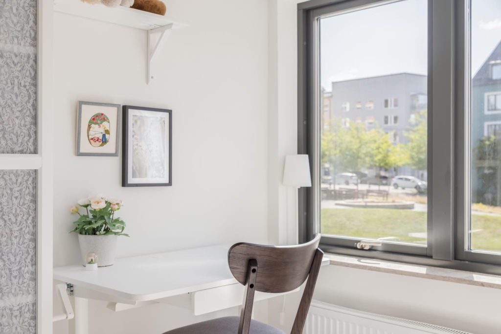 Stilfullt radhus i populära Silverdal