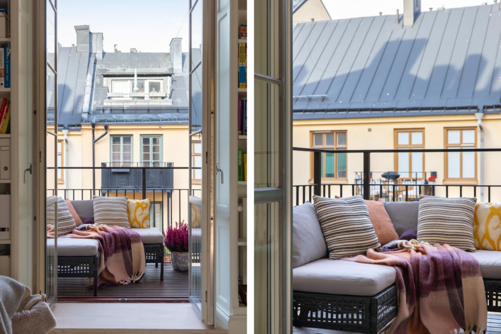 Sekelskifte – Högt läge – Fri utsikt – Stor balkong – Smakfullt renoverad